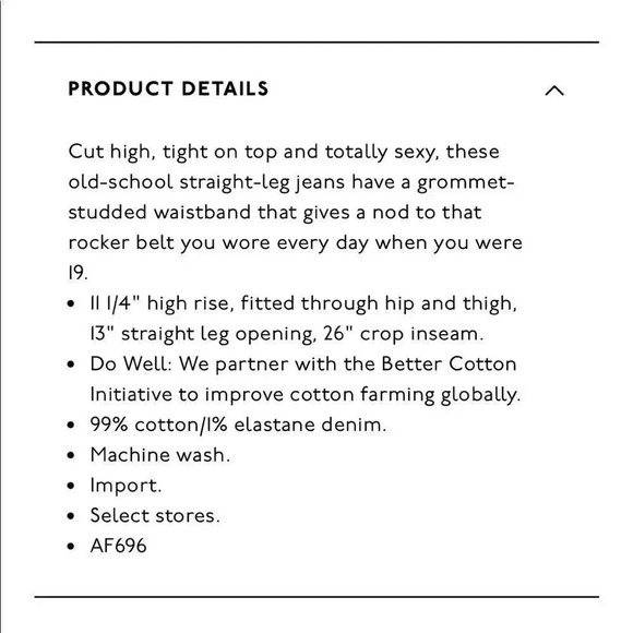 Madewell  | Classic Straight Jeans in Lunar Wash: Grommet Edition - Picture 15 of 15